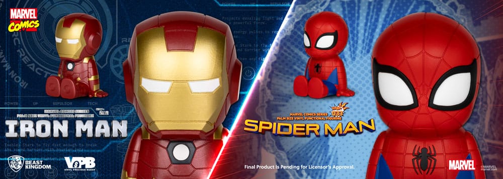 Classic Marvel Comics Vinyl huchas Iron-man 12 cm