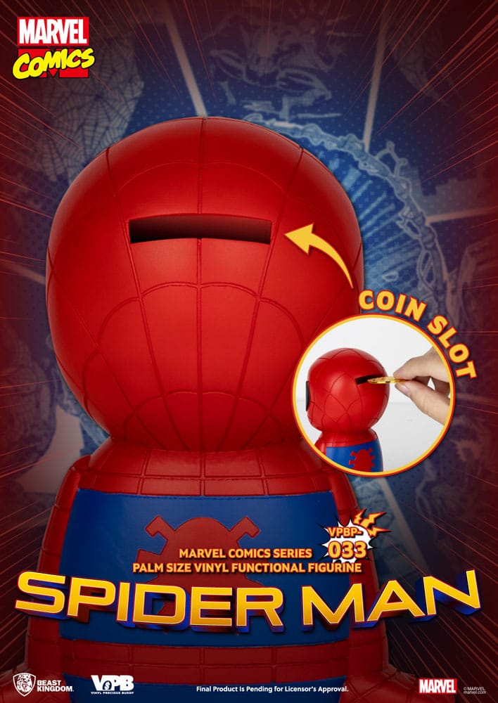 Classic Marvel Comics Vinyl huchas Spiderman 12 cm