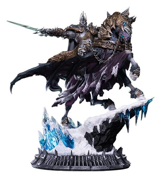 Warcraft Estatua The Lich King & Invincible 36 cm Frikytopia