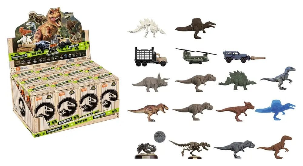 Jurassic Park Blokees Kits de Construcción Terraventure Surtido (12)