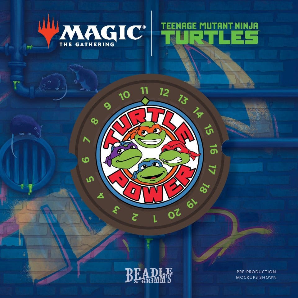 Magic the Gathering Dice and Token Pack Las Tortugas Ninja *Inglés*