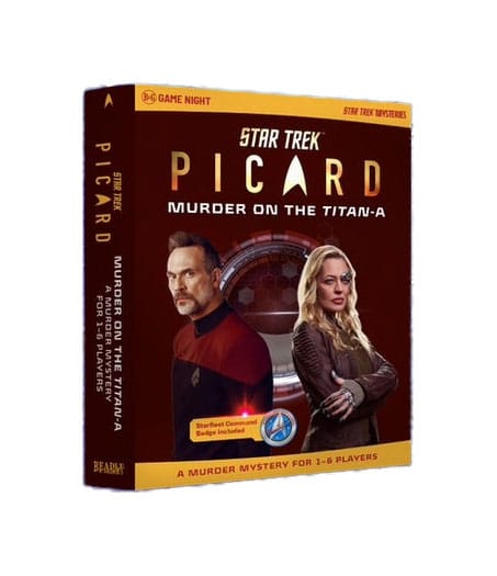 Star Trek Picard Murder Mystery Game Murder on the Titan-A  *Edición Inglés*