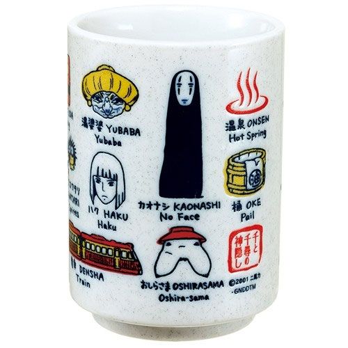El viaje de Chihiro Taza Japonesa Para Té Characters Frikytopia