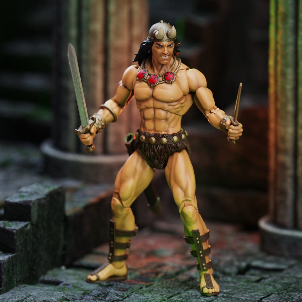 Conan el Bárbaro Epic H.A.C.K.S. Figuras The Tower of the Elephant Set: Young Conan and Yag Kosha