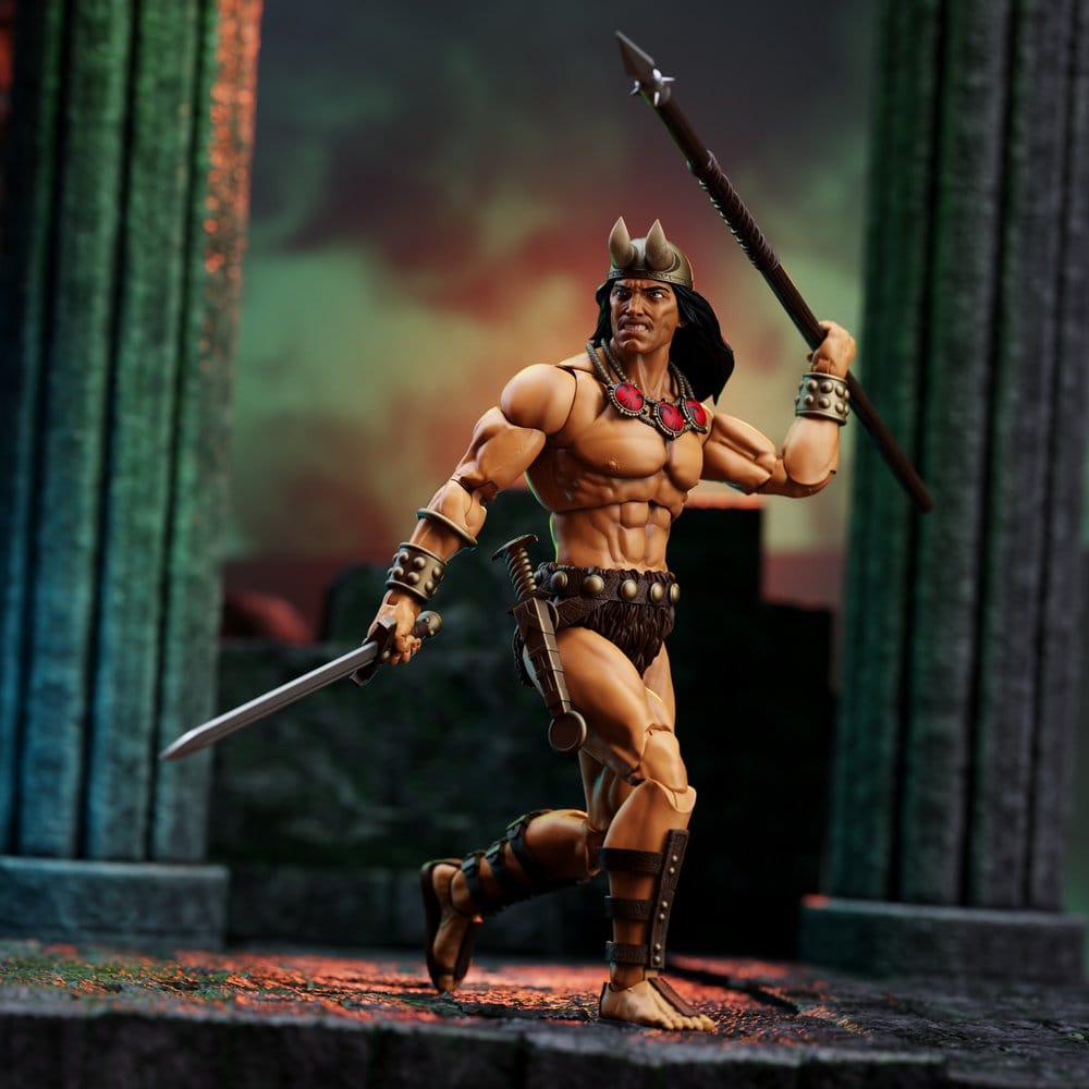 Conan el Bárbaro Epic H.A.C.K.S. Figuras The Tower of the Elephant Set: Young Conan and Yag Kosha