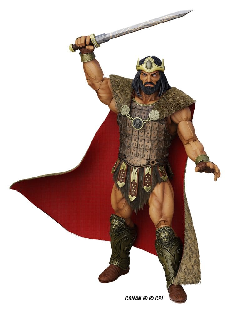 Conan Epic H.A.C.K.S. Figura 1/12 King Conan: Ruler of Aquilonia