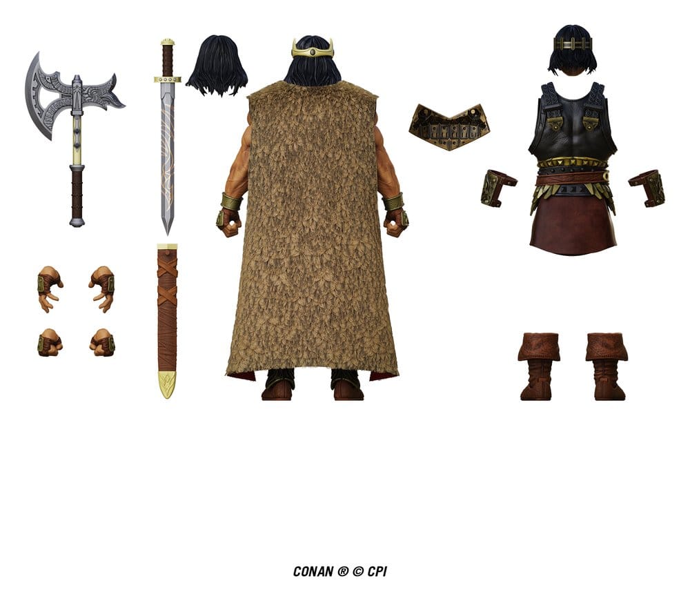 Conan Epic H.A.C.K.S. Figura 1/12 King Conan: Ruler of Aquilonia
