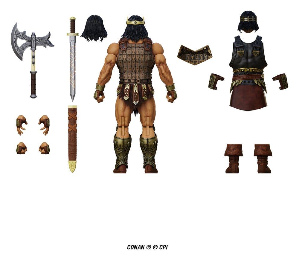 Conan Epic H.A.C.K.S. Figura 1/12 King Conan: Ruler of Aquilonia
