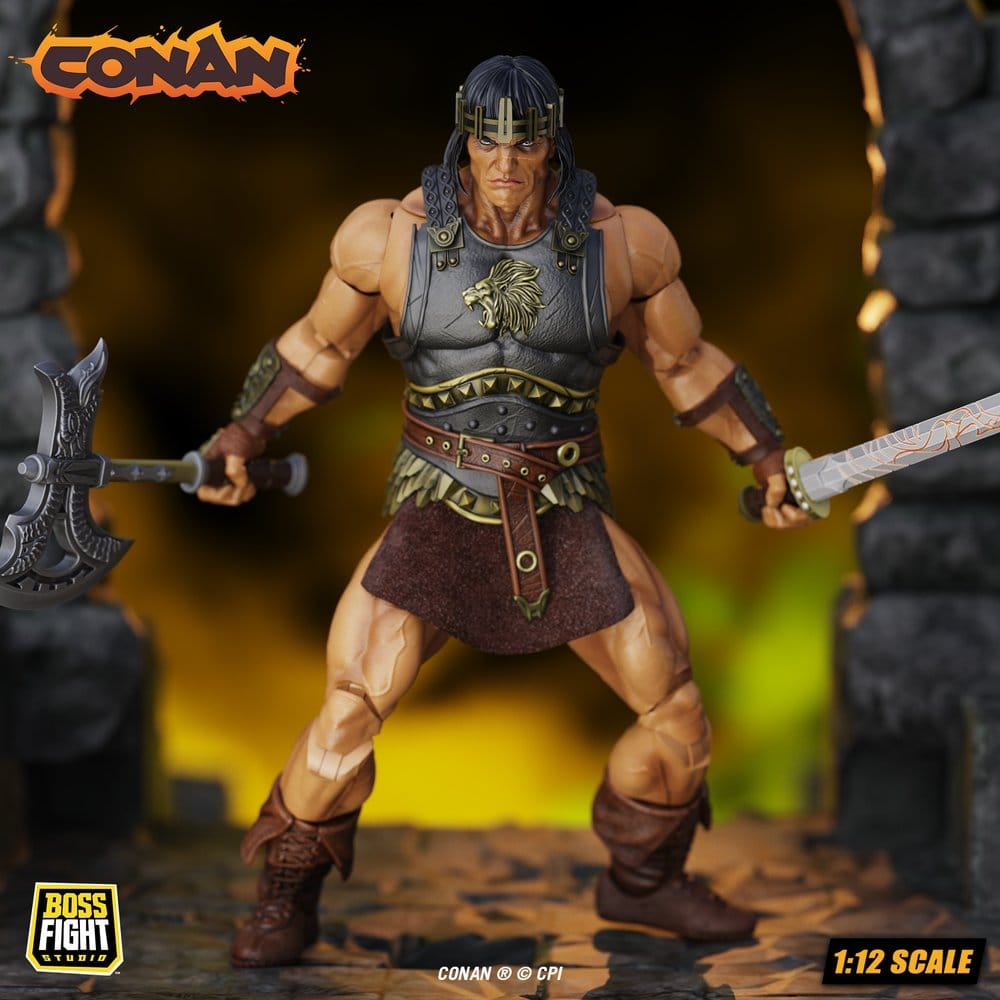 Conan Epic H.A.C.K.S. Figura 1/12 King Conan: Ruler of Aquilonia