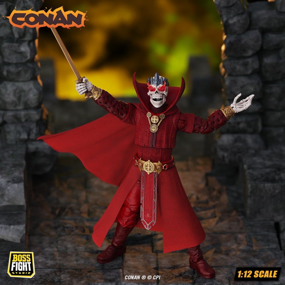 Conan Epic H.A.C.K.S. Figura 1/12 Thulsa Doom: Undead Sorcerer