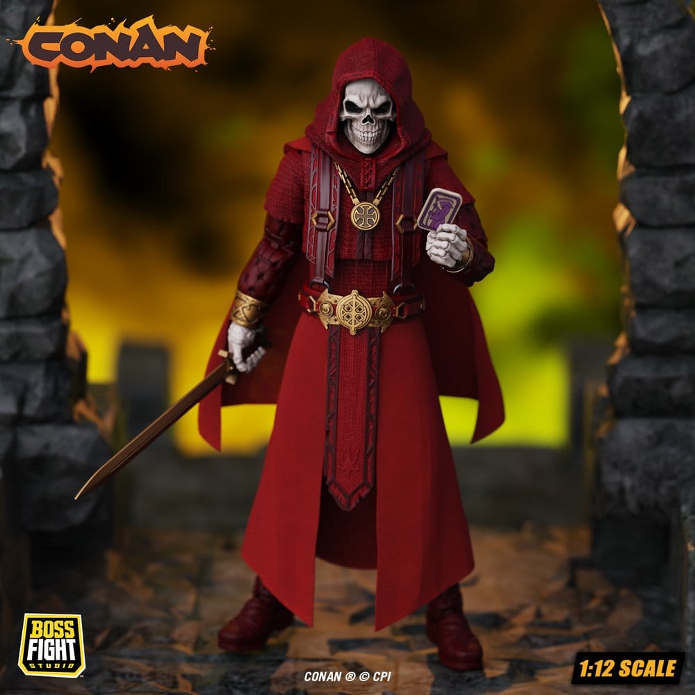 Conan Epic H.A.C.K.S. Figura 1/12 Thulsa Doom: Undead Sorcerer