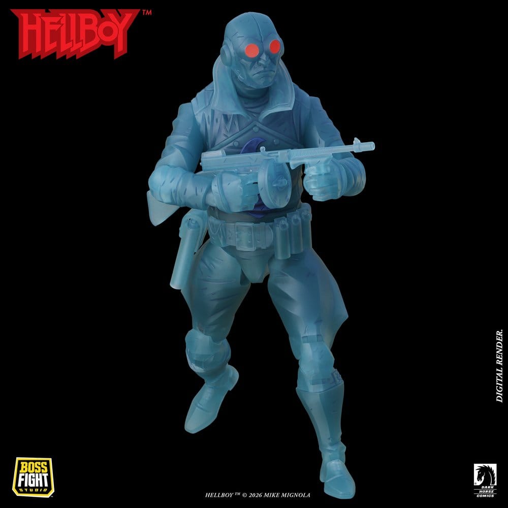 Lobster Johnson 1/12 Figura The Ghost of Lobster Johnson (Limited Edition) heo exclusive 17 cm