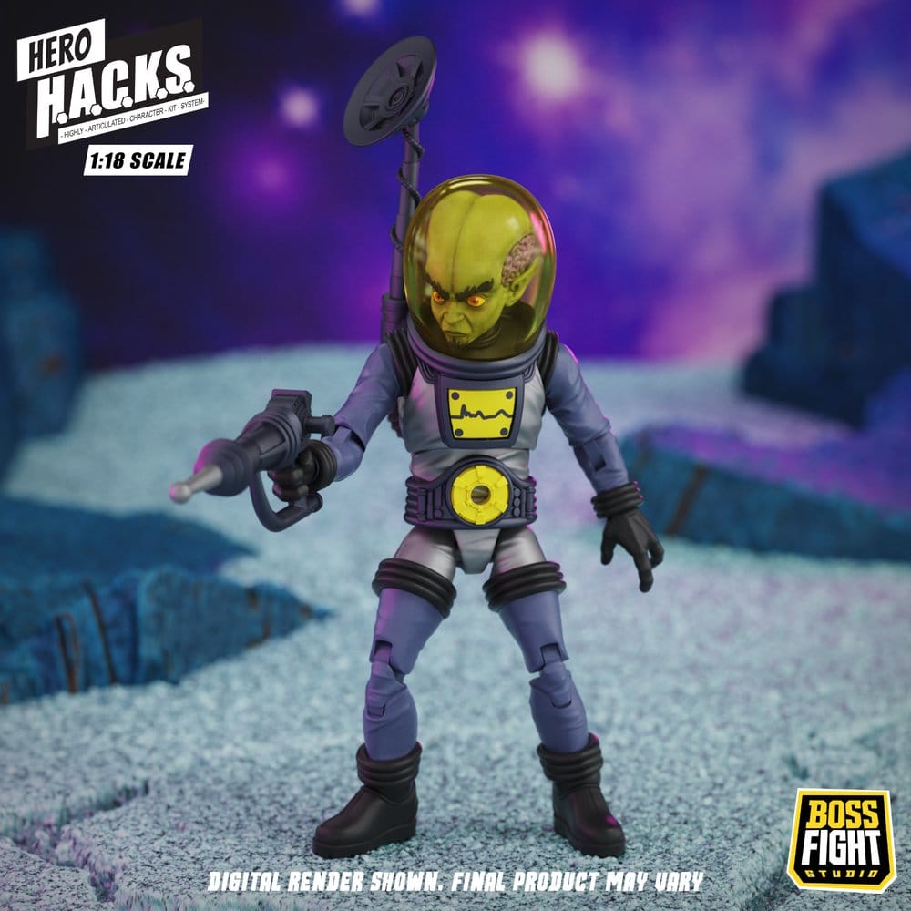 Hero H.A.C.K.S. Core Figura 1/18 Heroes and Villains Wave 1 Zarko Resources Inc.: Galactic Prospectors