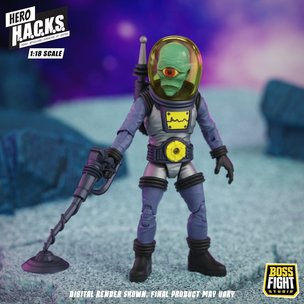 Hero H.A.C.K.S. Core Figura 1/18 Heroes and Villains Wave 1 Zarko Resources Inc.: Galactic Prospectors