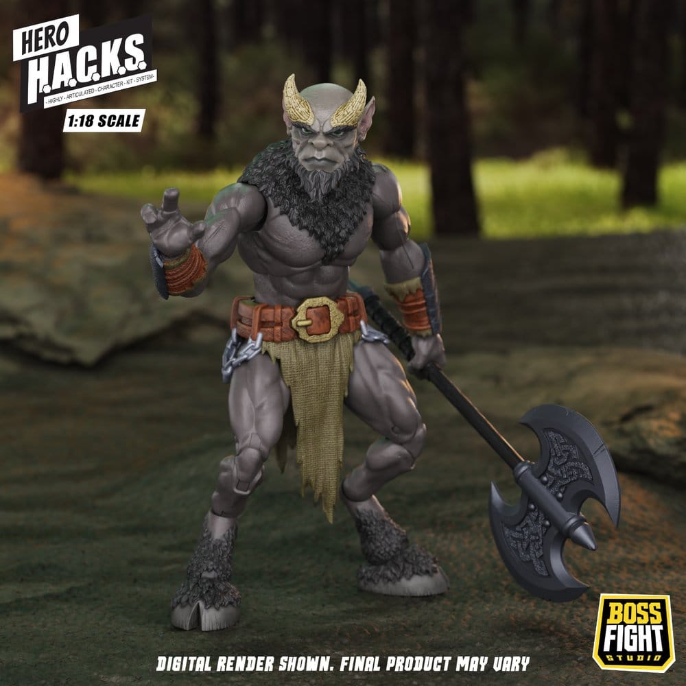 Hero H.A.C.K.S. Core Figura 1/18 Heroes and Villains Wave 1 Minos Auroxos: Labyrinthian Warrior