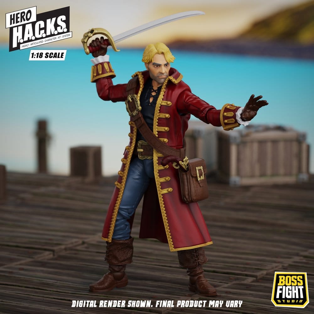 Hero H.A.C.K.S. Core Figura 1/18 Heroes and Villains Wave 1 John Bradford: Captain of the Temporal Voyager