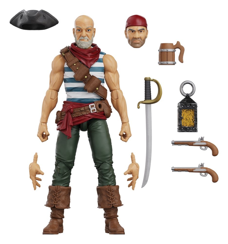 Hero H.A.C.K.S. Core Figura 1/18 Heroes and Villains Wave 1 Daniel Wright: Pirate Quartermaster