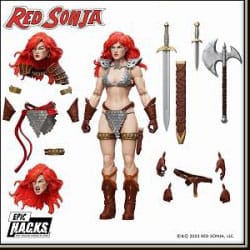 Red Sonja Epic H.A.C.K.S. Figura Red Sonja