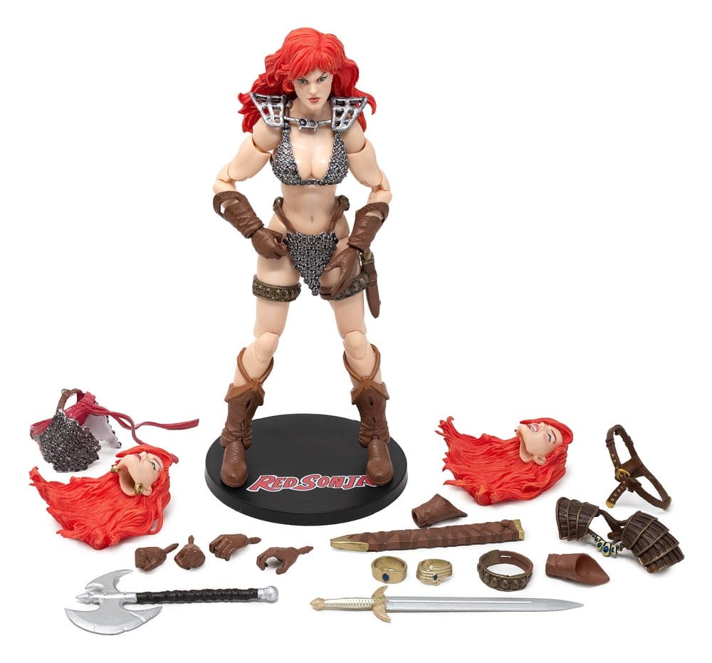 Red Sonja Epic H.A.C.K.S. Figura 1/12 Scale Immortal Red Sonja