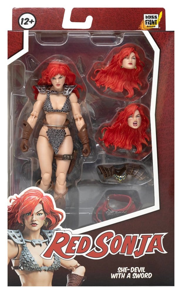 Red Sonja Epic H.A.C.K.S. Figura 1/12 Scale Immortal Red Sonja