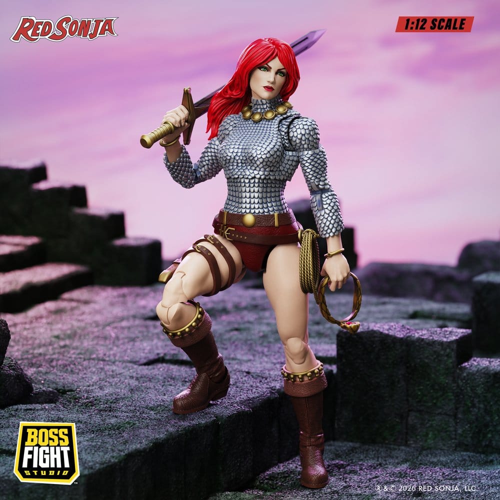Red Sonja Epic H.A.C.K.S. Figura 1/12 Scale Immortal Red Sonja