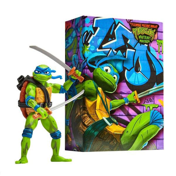Ninja Turtles: Caos Mutante Figura Comic Con Leonardo 18 cm Frikytopia