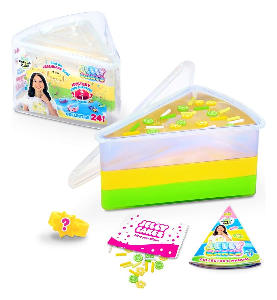Jelly Cakes Figuras Antiestrés Series 1 Chillin Cake XL Blind Box Display (18)