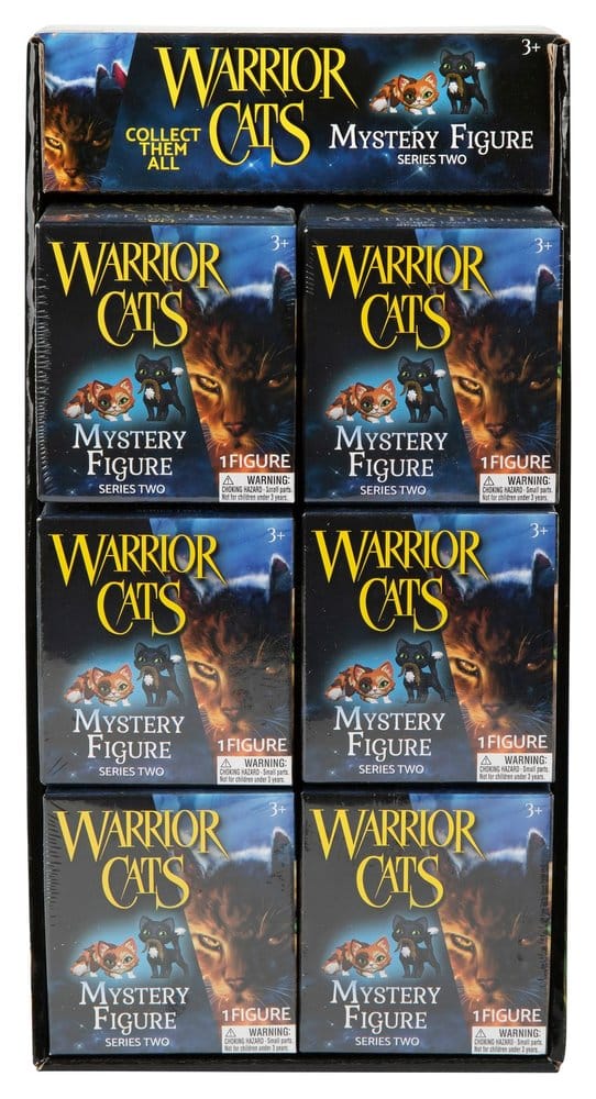 Warrior Cats Figuras Mini Mystery Series 2 Blind Box Display (12) Frikytopia