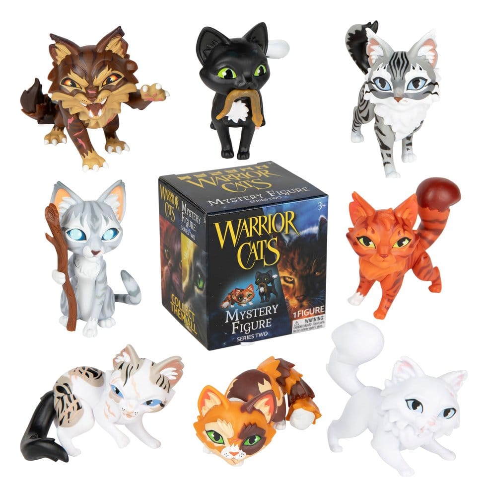 Warrior Cats Figuras Mini Mystery Series 2 Blind Box Display (12)