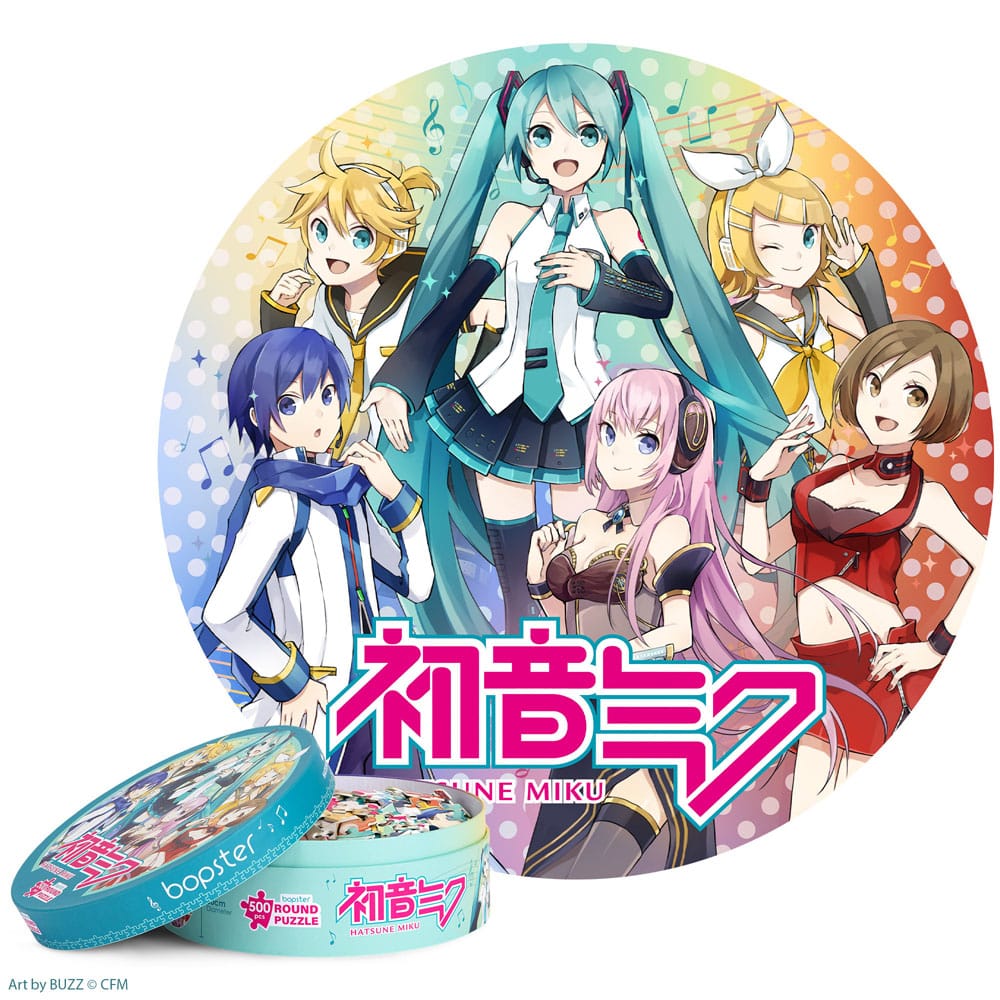 Hatsune Miku Jigsaw Puzzles Redondo 500 piezas
