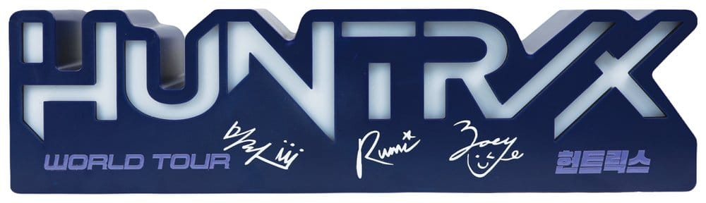 KPop Demon Hunters Lámpara Huntr/x Logo Frikytopia