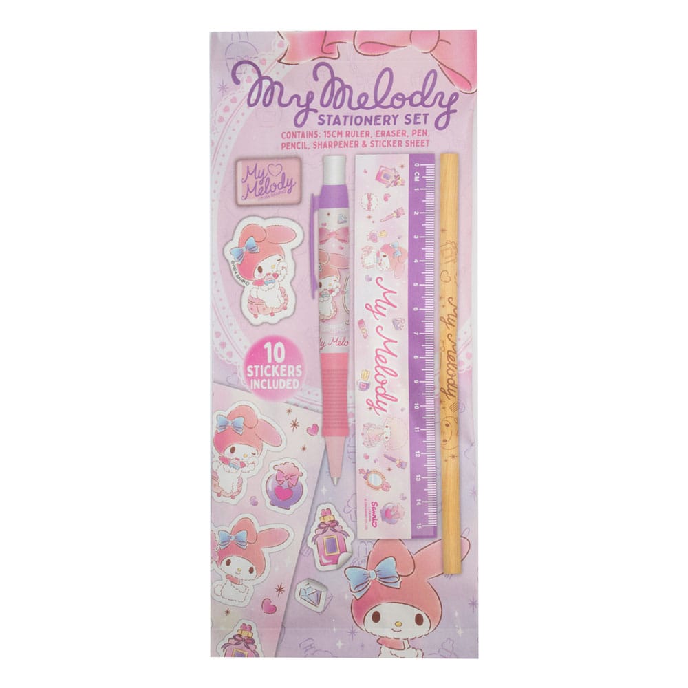 Sanrio pack de 6 Set de Escritura My Melody