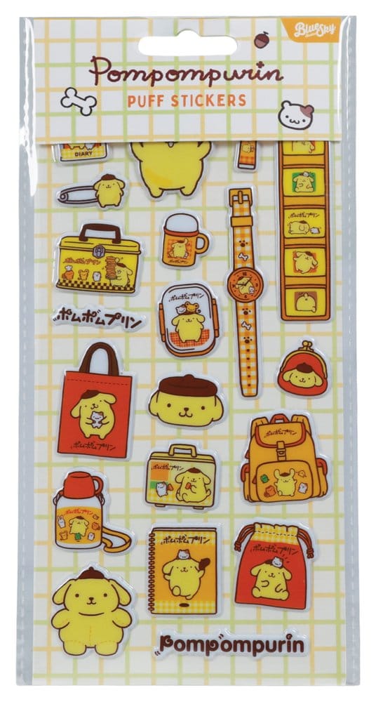 Sanrio Set de Pegatinas Pompompurin Frikytopia