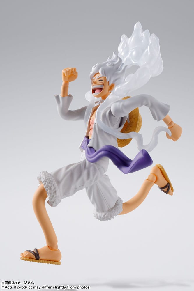 Figura S H figuarts Monkey D Luffy Gear 5 One Piece 15 5cm