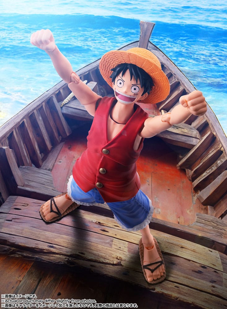 Figura SH Figuarts Monkey D Luffy Romance Dawn One Piece 14cm