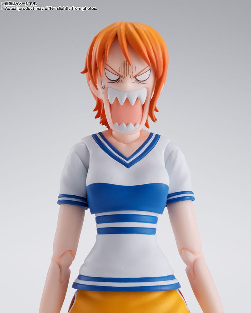 Figura tamashii nations nami romance dawn 14cm one piece sh figuarts
