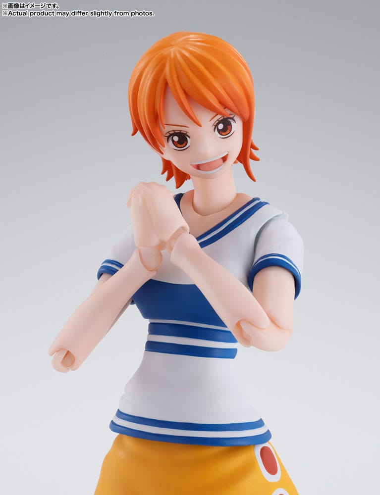 Figura tamashii nations nami romance dawn 14cm one piece sh figuarts
