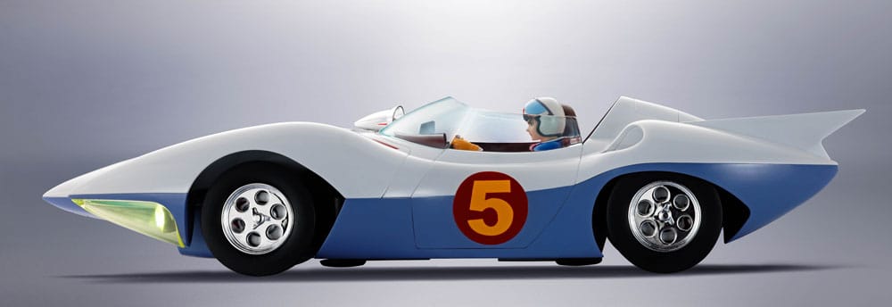 Speed Racer Réplica Diecast Chogokin Mach 5 27 cm