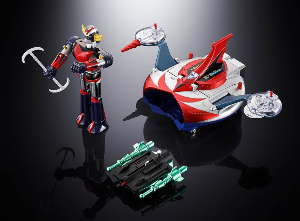 Figura tamashii nations ufo robo grendizer deluxe grendizer & ufo spazer
