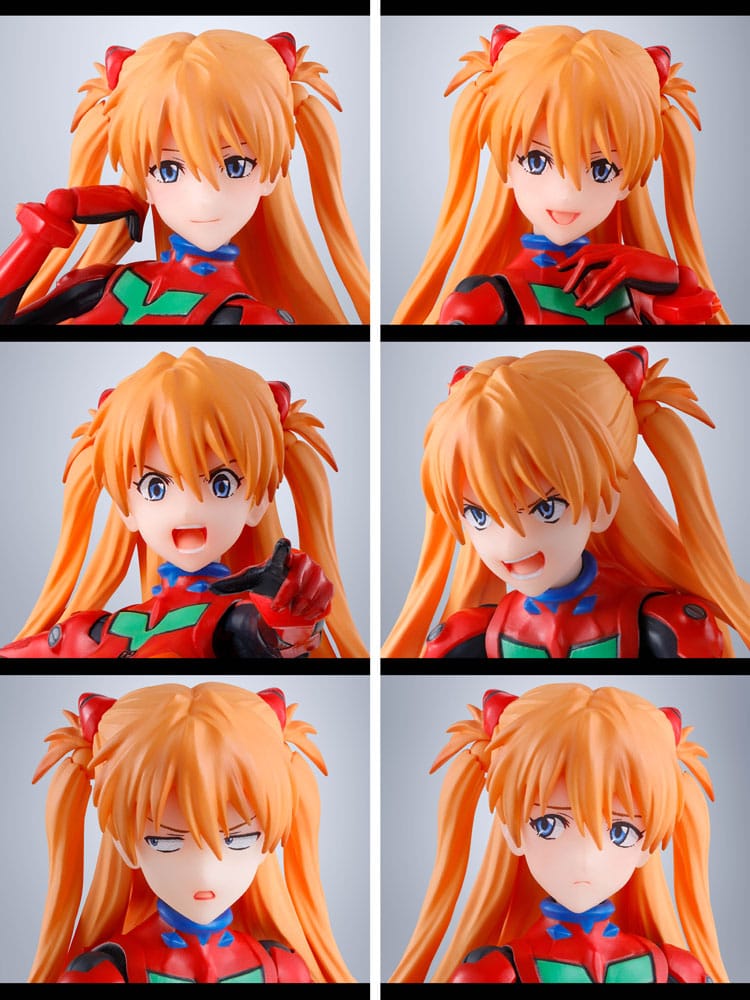 Figura tamashii nations s.h. figuarts evangelion asuka shikinami langley