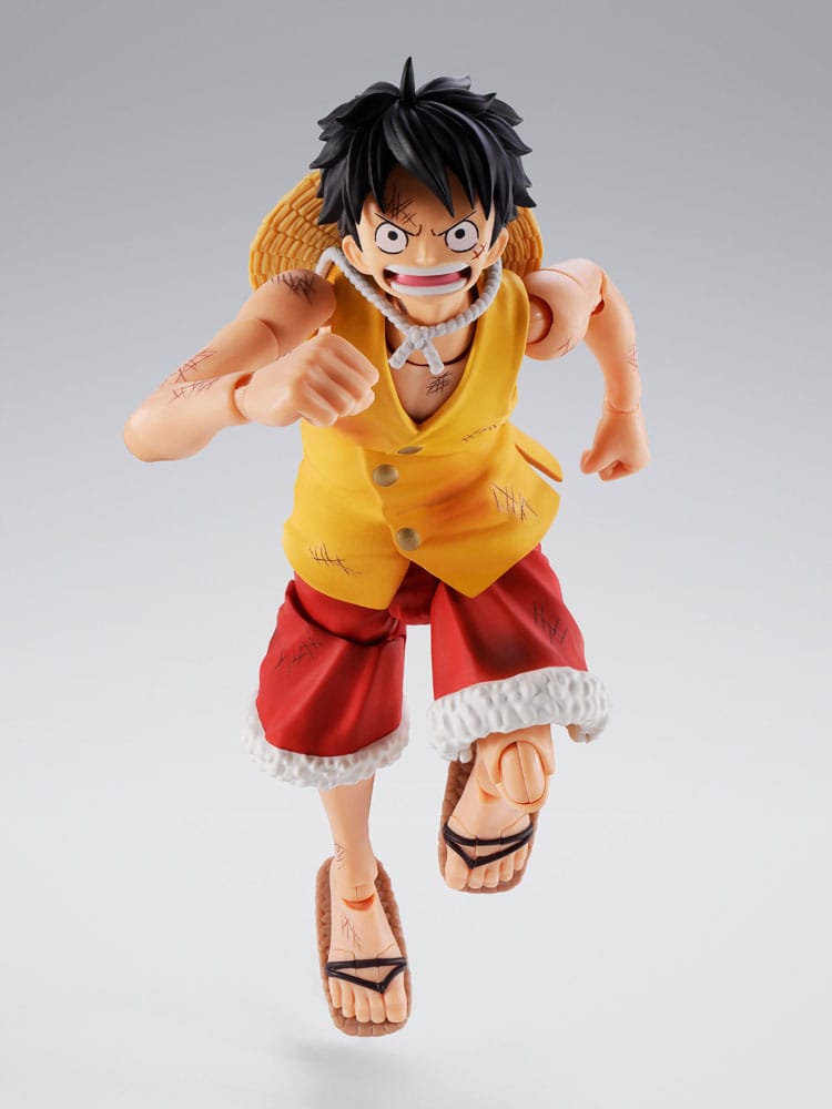 ONE PIECE MONKEY D.LUFFY MARINEFORD SHF