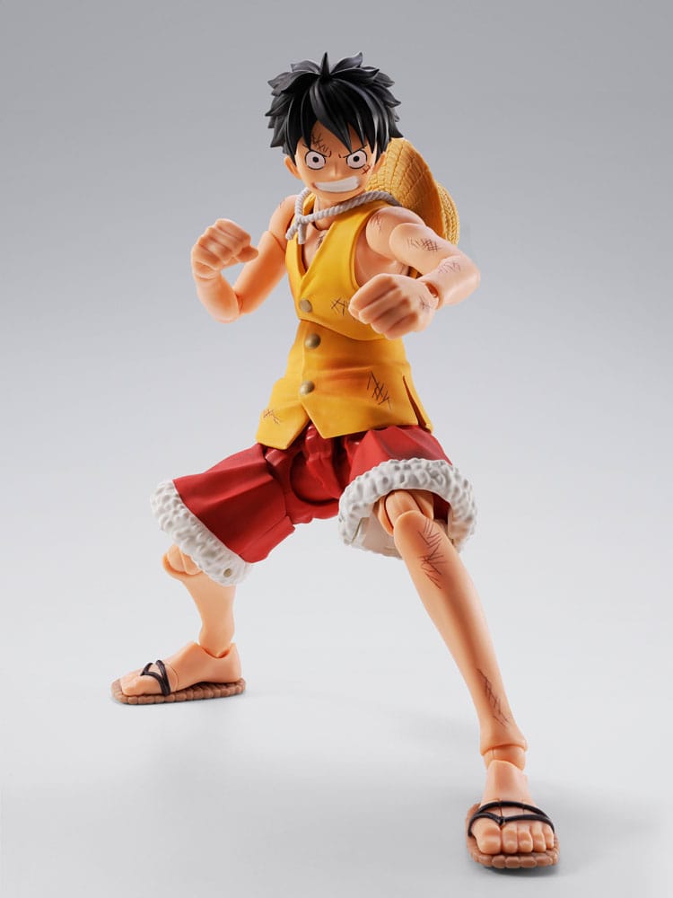 ONE PIECE MONKEY D.LUFFY MARINEFORD SHF