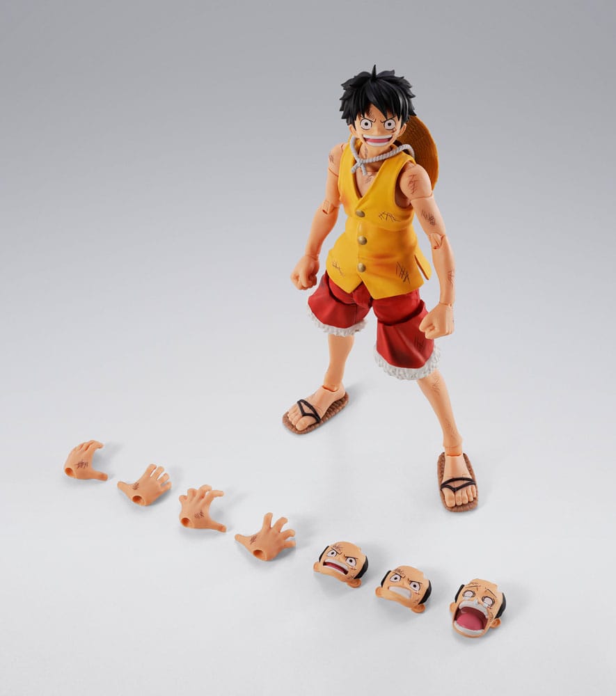 ONE PIECE MONKEY D.LUFFY MARINEFORD SHF