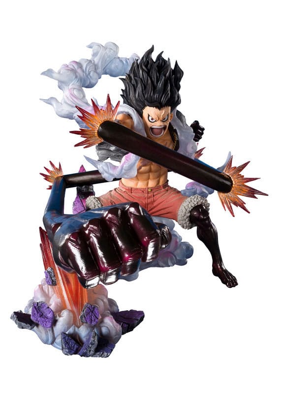 One Piece Figuarts ZERO Extra Battle Estatua PVC Monkey D. Luffy Gear 4 Snake Man King Cobra 21 cm Frikytopia