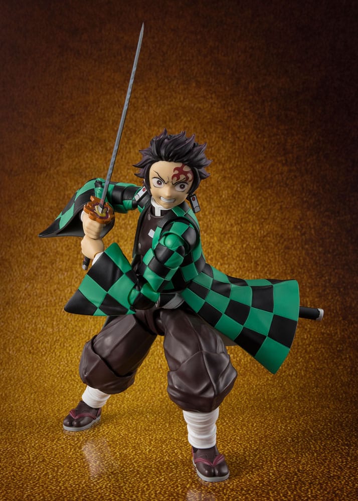 Demon Slayer: Kimetsu no Yaiba Figura S.H. Figuarts Tanjiro Kamado The Final Battle in the Infinity Castle 14 cm