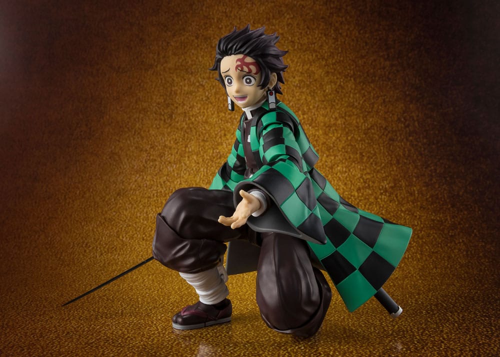 Demon Slayer: Kimetsu no Yaiba Figura S.H. Figuarts Tanjiro Kamado The Final Battle in the Infinity Castle 14 cm