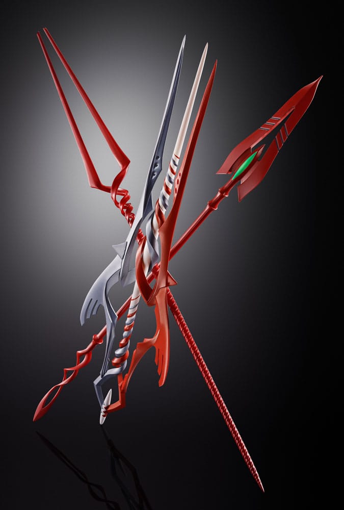Neon Genesis Evangelion Accesorios Metal Build 3 Spears Set for Eva 30th with the Spear Another Color Frikytopia