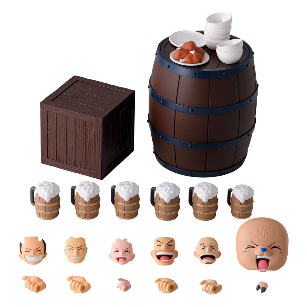 One Piece Accesorios S.H. Figuarts The Straw Hat Crew Party Set Frikytopia