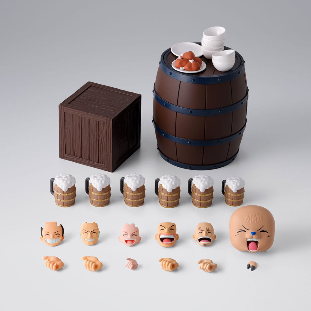 One Piece Accesorios S.H. Figuarts The Straw Hat Crew Party Set