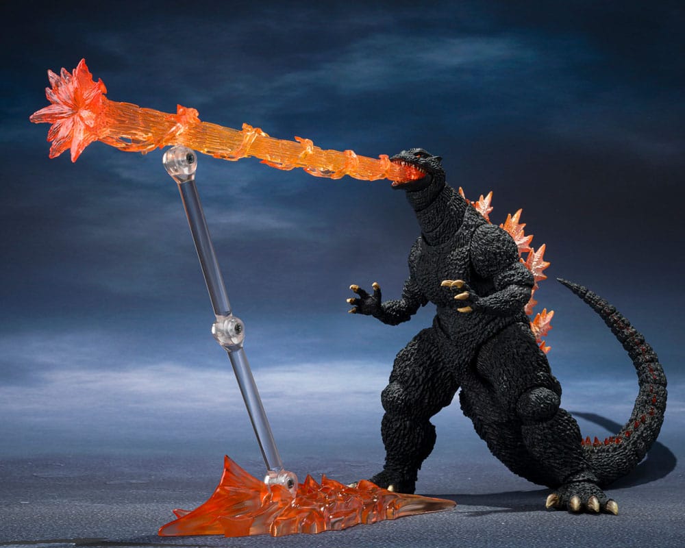 Godzilla: Final Wars Figura S.H.MonsterArts Godzilla Heat Ray Ver. vs. New Gotengo 16 cm